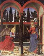 BALDOVINETTI, Alessio Annunciation vgga oil painting on canvas